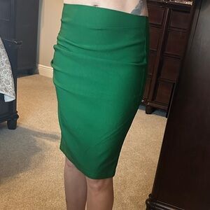 Grace Karin Emerald Green Pencil Skirt Christmas holiday office new NWT